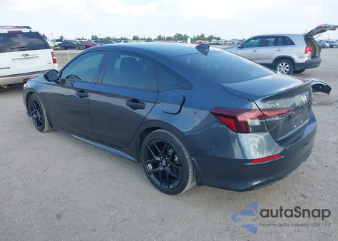 2025 Honda Civic Sport from USA, damaged, VIN 2HGFE2F55SH585037
